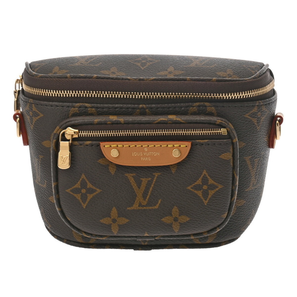 Louis Vuitton Monogram Bum Bag Brown Canvas Shoulder